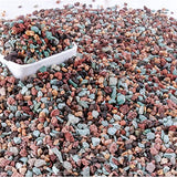 7lb Mix Horticultural Lava Rock Pebbles Pumice Potting Soil Amendment Succulent Cactus Bonsai Gritty Rock Decorative Gravel Plant Drainage Volcanic Rock for Aquarium Fairy Gardening Top Dressing