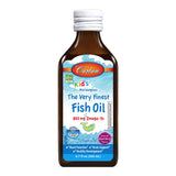 Carlson - Kid's The Very Finest Fish Oil, 800 mg Omega-3s, Liquid Fish Oil Supplement, Norwegian Fish Oil, Wild-Caught, Sustainably Sourced , Mixed Berry, 200 mL (6.7 Fl Oz)