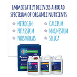 FOOP Nutes Bloom Starter Pack: Organic Plant Nutrients for Tight Bud Stacking and an Explosion of Trichomes | Infused with Cal/Mag, and Silica | Contains Three 32oz Bottles