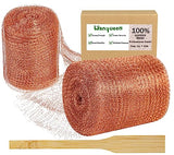 Copper Mesh Roll for Mice Rat Rodent Repellent, Sturdy 5" X 50' Copper Wool Mouse Trap for Bat Snail Bird Control with Packing Tool