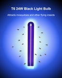 Dichroma 24W B24B Black Light Replacement Bulb Compatible with Stinger Model BK300 BK310 BK500 BK510 BK600, 10.2 Inch Bug Zapper Light Bulb with 4-Pin Base, 2 Pack