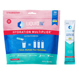 Liquid I.V. Hydration Multiplier, 30 Stick Packs, Strawberry (2 Pack)