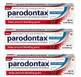 Parodontax Extra Fresh Toothpaste for Bleeding Gums, 3.4 Oz (Pack of3)