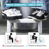 Toilet Stool, Folding Toilet Stool, Squatting Toilet Stool, Bathroom Toilet Stool, Potty Step Stool, Splicable Poop Stool, Step Toilet Stool Bathroom, Bathroom Potty Step Stool