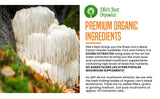 Ellie's Best Lions Mane Mushroom Extract Powder Supplement Organic 114 Servings - Double Extracted for Highest Potency - Dissolves in Coffee, Tea, Juice etc.4oz