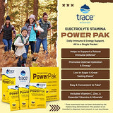 Trace Minerals | Power Pak Electrolyte Powder Packets | 1200 mg Vitamin C, Zinc, Magnesium | Boost Immunity, Hydration and Natural Energy | Pineapple Coconut | 30 Packets