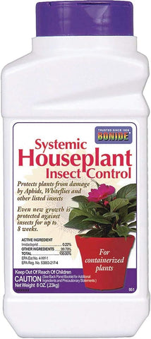 Bonide Product 951 Systemic House Plant Insect Control 8 Oz. (3 Pack)