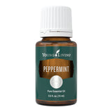 Peppermint Essential Oil 15ml by Young Living - Invigorating Aroma and a Cooling Sensation, Fatigued Muscles - Supports Gastrointestinal System Comfort, Fresh, Minty Flavor to Foods