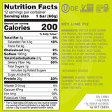 No Cow Dipped High Protein Bars, Key Lime Pie, 20g Plant Based Protein, Keto Friendly, Low Carb, Low Sugar, Dairy Free, Gluten Free, Vegan, High Fiber, Non-GMO, 12 Count