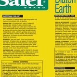 Safer Brand 51702 Diatomaceous Earth Ant and Crawling Insect Killer, 4-Pound Bag