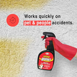 Urine Gone Stain & Odor Eliminator: Professional Strength Fast-Acting Enzyme-Based Solution, Instantly Penetrates and Neutralizes into the Fibers of a Carpet, Stops Pets from Remarking…