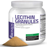 Bronson Lecithin Granules (Powder) 7500 MG, 1 Lbs (454 Grams, or 16 Ounces)