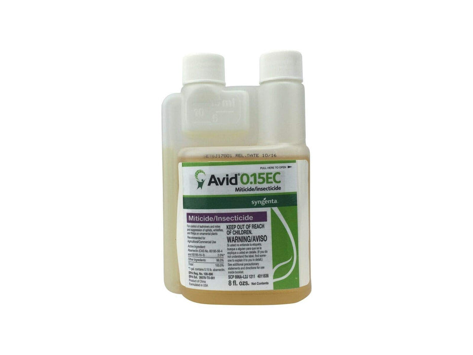 Avid Insect Syngenta - 25837 - Avid 0.15EC - Miticide/Insecticide - 8 oz