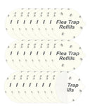 20 Pack Flea Trap Refill Discs Replacement Glue Boards, 7.1" Sticky Pads for Most Models Flea Bed Bug Traps for Inside Your Home