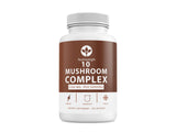 Nutriumph Mushroom Supplement 2500mg - 90 Capsules - 10 Mushroom Master Blend - Lions Mane Reishi Cordyceps Chaga Maitake, Shitake Turkey Tail Mushrooms Supplements Mushroom Complex Capsules