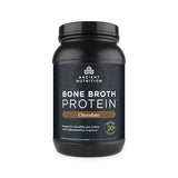 Ancient Nutrition Protein Powder Made from Real Bone Broth, Chocolate, 20g Protein Per Serving, 40 Serving Tub, Gluten Free Hydrolyzed Collagen Peptides Supplement, Dr. Axe