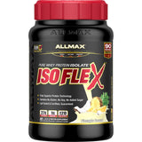 ALLMAX ISOFLEX Whey Protein Isolate, Pineapple Coconut - 2 lb - 27 Grams of Protein Per Scoop - Zero Fat & Sugar - 99% Lactose Free - Gluten Free & Soy Free - Approx. 30 Servings