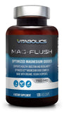 Mag Flush 750 mg 120 Vcaps - Natural Magnesium Oxide Oxygen Based Colon Cleanse Gentle Laxative Supports Healthy Digestive Tract Regularity