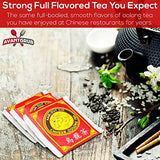 Authentic Restaurant-Grade Oolong Tea Bags 600 Pk. Premium Chinese Tea Sachets for Hot or Iced Caffeinated Drinks. Individually Packed Semi-Fermented Drink for Detox, Health Diet, Energy 38.4 Oz.