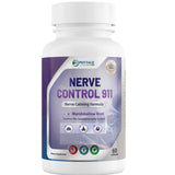 Phytage Labs Nerve Control 911 - Natural Plant Based Nerve Health Supplement (60 Capsules)