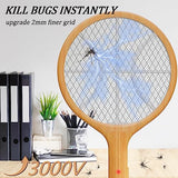 Endbug 2 Pack Electric Fly Swatter & Handheld Bug Zapper Racket for Indoor and Outdoor