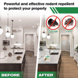 TSCTBA Rodent Repellent Spray, Mouse Repellent Spray for Vehicle Engines,Cars, Trucks, RVs, Natural Peppermint Oil Spray for Mouse/Mices/Rats,Rodent Repellent for Indoor/Outdoor,Rat Deterrent -12 OZ