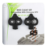 BV Bike Cleats Compatible with Shimano SPD SH51- Spinning, Indoor Cycling & Mountain Bike Bicycle Cleat 2 Pairs Set