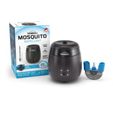 Thermacell E55 E-Series Rechargeable Mosquito Repeller with 20’ Mosquito Protection Zone; Graphite; Includes 12-Hr Repellent Refill; Bug Spray Alternative; Scent Free; No Candle or Flame