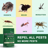 TSCTBA Pest Control Pouches,Peppermint Oil Pest and Rodent Repellent,Mouse/Rat/Mice Repellent,Mosquito Repellent, Naturally and Strongly Repel Spider,Roach,Bugs,Insect,Ant, & Other Pests -8P