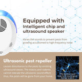 Ultrasonic Pest Repeller 6 Pack Mice Repellent Indoor Rodent Roach Spider Insect Repellent Plug-in Home Attic Garage Basement