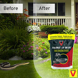 Victor VP364B Snake-A-Way Outdoor Snake Repelling Granules 4LB - Repels Againts Poisonous and Non-Poisonous Snakes , Red