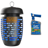 BLACK+DECKER Bug Zapper Electric Lantern and Cutter Backyard Bug Control Spray Concentrate Mosquito Repellent