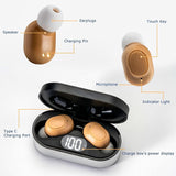 Zdzdzg Rechargeable Hearing Aids for Seniors Severe Hearing Loss,hearing aids for tinnitus,with Noise Cancelling Hearing Aids for Adults,CIC Hearing Aides Digital