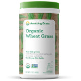 Amazing Grass Wheat Grass Powder: 100% Whole-Leaf Wheat Grass Powder for Energy, Detox & Immunity Support, Chlorophyll Providing Greens, 60 Servings