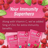 Ener-C Raspberry Multivitamin Drink Mix, 1000mg Vitamin C, Non-GMO, Vegan, Real Fruit Juice Powders, Natural Immunity Support, Electrolytes, Gluten Free, 30 Count (Pack of 1)