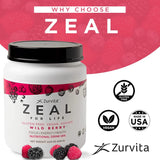 Zurvita Zeal for Life 30-Day Wellness Canister, 420 Grams, Wild Berry