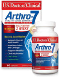 U.S. Doctors’ Clinical Arthro-7 - Clinically Proven AR7 Joint Support Complex with Turmeric, and Collagen for Flexibility, Mobility, and Strong Cartilage (Arthro-7 60 Capsules)