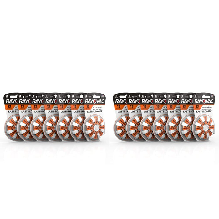 Rayovac Hearing Aid Batteries Size 13 for Advanced Hearing Aid Devices,56 Count (Pack of 2)