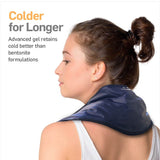 FlexiKold Gel Neck Ice Pack (23" X 8" X 5") - Reusable Cold Pack Compress (Therapy for Pain, Injuries of Neck, Lower Back, Shoulder, wrap Around Knee, Foot, Thigh, Elbow) - A6301-COLD