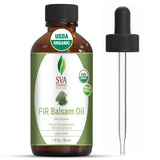 SVA Organics FIR Balsam Essential Oil Organic USDA 1 Oz 100% Pure Natural Unrefined Premium Therapeutic Grade Oil