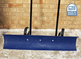 The Snowcaster 30SNC 36-inch Bi-Directional Wheeled Snow Shovel Pusher and Barn Shovel, 7.5" x 36 ", Blue