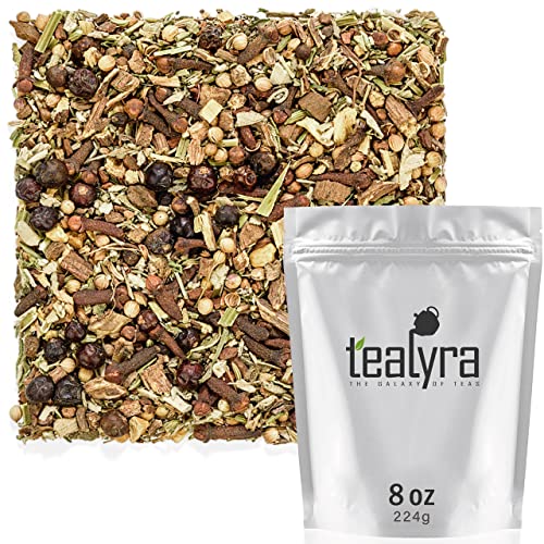 Tealyra - Blood Cleanser Tea - Wellness Detox - Health Tonic - Dandelion - Ginger - Loose Leaf Herbal Tea - Natural Cleanse - Diuretic Tea - Caffeine-Free - 224g (8-ounce)