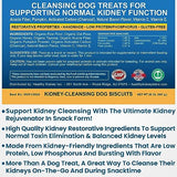 Kidney Cleanse Dog Treats Low Protein Bacon 20 Oz. Dog Treats for Kidney Support. Kidney Friendly Dog Food Diet Treat That Supports Normal Kidney Toxin Elimination