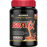 ALLMAX ISOFLEX Whey Protein Isolate, Chocolate - 2 lb - 27 Grams of Protein Per Scoop - Zero Fat & Sugar - 99% Lactose Free - Gluten Free & Soy Free - Approx. 30 Servings