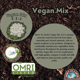 Down to Earth Organic Vegan Fertilizer Mix 3-2-2, 5 lb