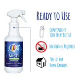 FOOP Mist Ready to Use - Organic Foliar Spray | Accelerates Plant Growth, Reduces Plant Stress | Delivers Broad Spectrum of Nutrients | Ready to Use, No Mixing Required (32oz, 2 Pack)