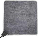 Cozy Toes Carpeted Foot Warming Heater Mat, 70-Watt Heated Warming Pad for Under Desk and More, by Cozy Products