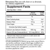 Celebrate Vitamins Calcium Citrate Soft Chews - 500mg Calcium Citrate, 500 IU Vitamin D3 - Bone Health Support - Sugar & Gluten Free, Calcium Supplement After Bariatric Surgery, Lemon Cream, 90 Count