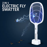 Himalayan Glow Electric Bug Zapper, Instant Fly Swatter Rechargeable Racket, Mosquito Repellent 3,000 Volt, USB Charging Fly Zapper for Indoor & Outdoor