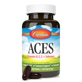 Carlson - ACES, Vitamins A, C, E + Selenium, Cellular Health & Immune Support, Antioxidant, 90 Softgels